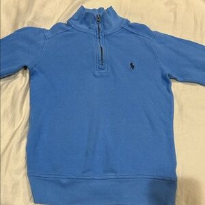 Ralph Lauren Sky Blue Quarter-Zip Pullover